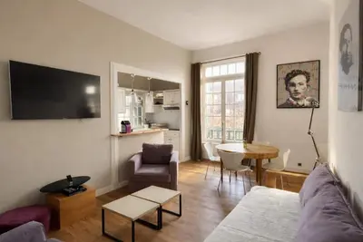 Image de La Suite Levylier - Appartement élégant 45m² – Plage à pied, Deauville centre
