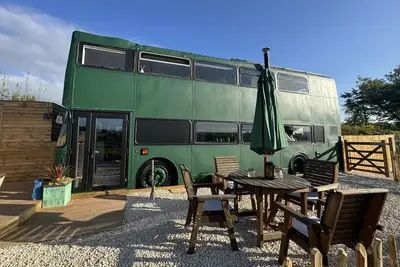 The Bus on the Hill, Bampton, Devon