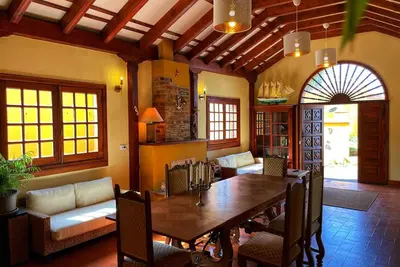 Image de Villa Fort Tenerife – Vue sur l'océan, piscine et sauna à Aqua Garcia