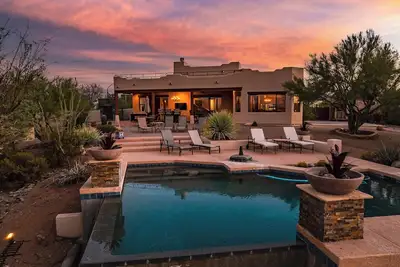 Tranquil Az Mountain View Oasis • Pool & Fire Pit