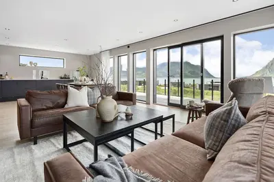 Image de Lyngvær Luxury cabin with Sauna