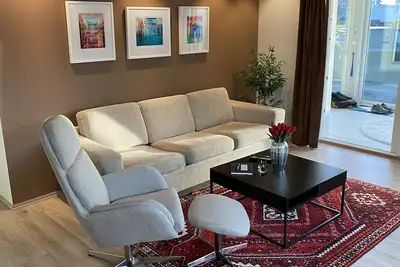 Image de Modern apartment with mountain and sea view