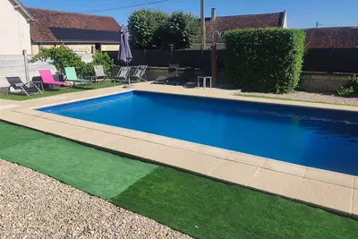 Image de Maison de vacances « Le Gîte Des Anges » avec climatisation
