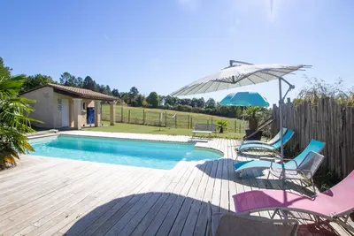 Image de Maison avec piscine privative, animaux Ok - 6 pers.