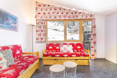 Image de Appartement confortable avec casier à ski - 5 pers.