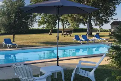 Image de Gîte tout confort 4 personnes avec piscine, grand jardin - Mer a 15 km