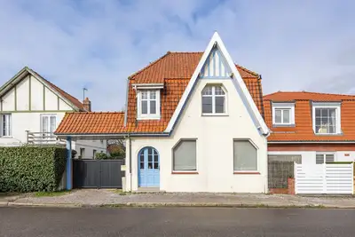 Image de Maison typique de famille avec jardin et terrain de pétanque, proche Touquet