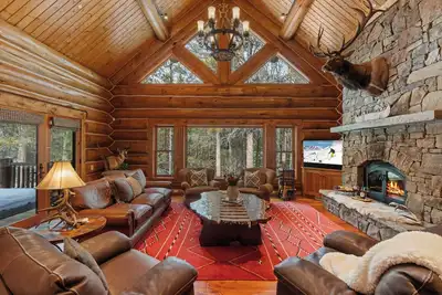 Abode at Forest Edge | Luxury Log Home