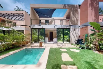 Image de Swaying Palms @ Tao Edena 50 | House in Tulum with plunge pool
