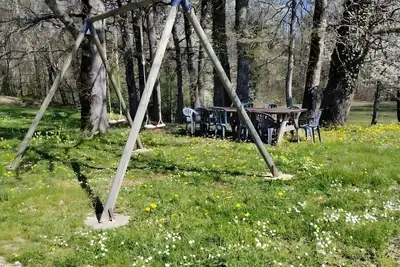 Image de Gîte Prairie : maison de vacances avec piscine privée et jardin privatif