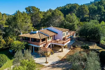 Image de Villa 'Son Grau' avec vue sur la montagne, piscine privée et Wi-Fi