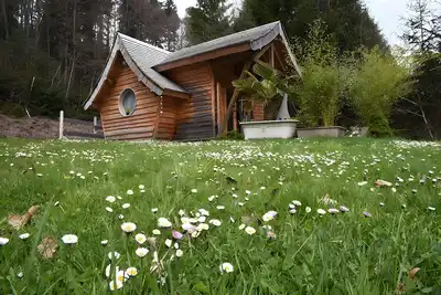 Image de Chalet « Des Amoureux » avec terrasse privée, jardin privé et Wi-Fi