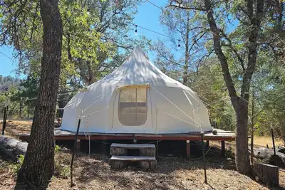 Image de Luxury Lotus Tent in Sierras Gold Country