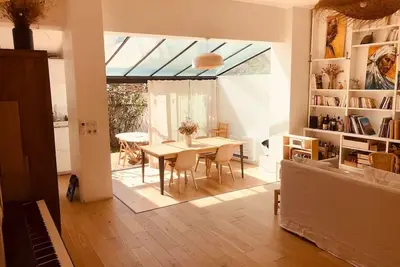 Image de Maison - 300m de la mer - terrasse / jardin