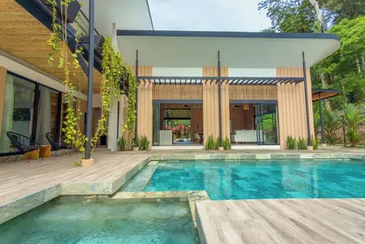 Image de Luxurious Caribbean villa with architectural elegance