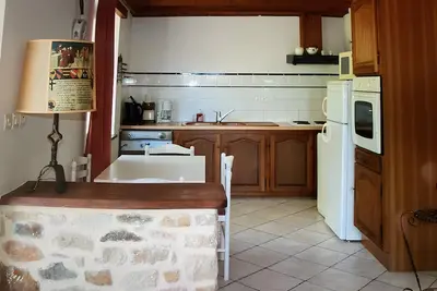 Image de Maison de vacances « Gîte à Acqueville » avec terrasse et jardin partagés