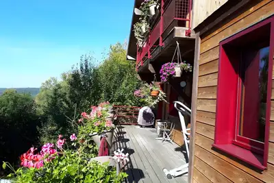 Image de Chalet Nature Ressourcement-15 pers. Spa-Sauna-Piscine été. Près du lac de Gérardmer-Le Tholy