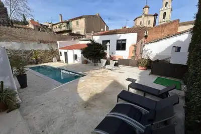 Image de Valentino & Clark: 17th-C. Maresme Duo with Private Pool