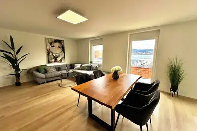 Lake view apartment in Wollishofen