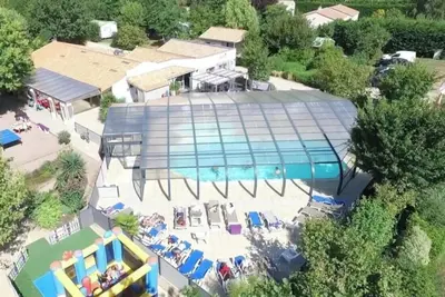 Image de ZEcamping 4* piscine couverte chiens acceptés tente Bbq 21m2 5 pers