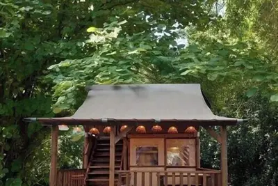 Image de ZEcamping 3 étoiles 500m plage espace aquatique locatif Bbq 20m2