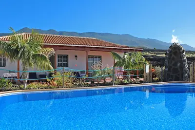 Image de Maison de vacances indépendante à La Palma avec piscine commune