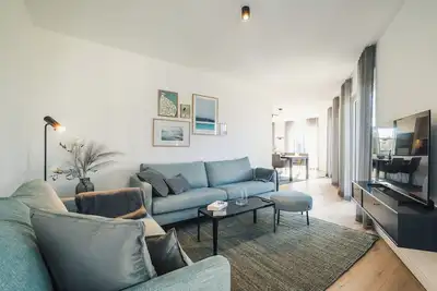 Image de Luxury vacation apartment in Strandvilla Zingst with sea view on the beach