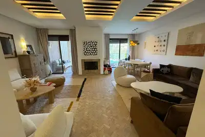 Image de Havre de paix avec vue sur l’Atlas&piscine chauffée –Luxe & sérénité à Marrakech