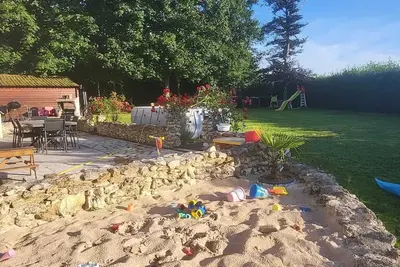Image de Homerez - Maison charmante avec piscine à Mécringes