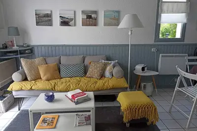 Image de Maison 6 personnes dans résidence avec piscine et tennis