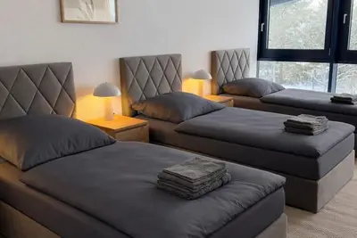 Image de Modern penthouse for up to 8 people near Berlin. Only 15 minutes to Ber!