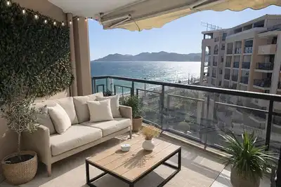Image de Studio avec vue sur la mer -4 personnes- Terrasse - Piscine
