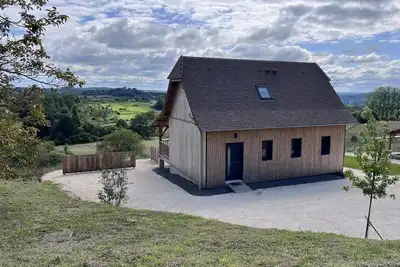 Maison plain-pied, animaux admis - 2 pers.