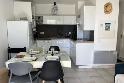 Ravissant T2 à la plage centrale - 4 pers.