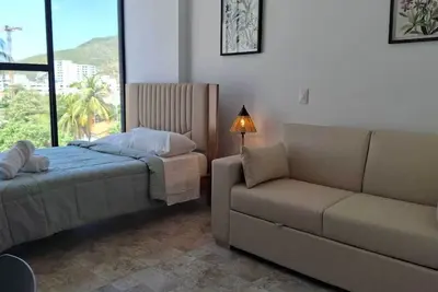 Image de Newly Equipped Studio in Rodadero Sur - Beach, Restaurants and Tranquility