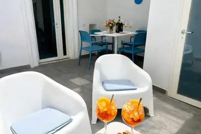 Image de Light blue ensemble room