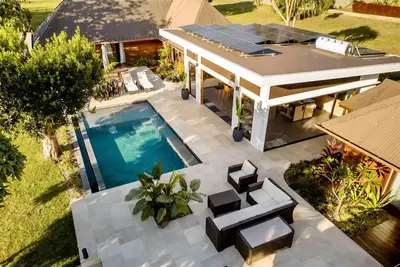 Image de Villa - Moorea, Haapiti. \n4 chambres - 8 à 12 couchages\nIdéal pour les familles