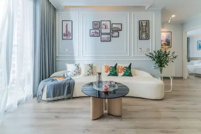 Center-Beachfront Breeze Apt–2br-3 beds- Fast WiFi