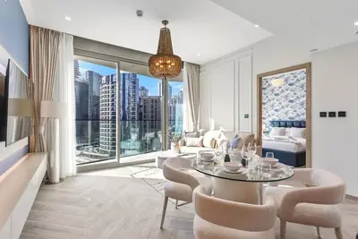 Tropical Design 1bedroom with Burj Khalifa View