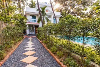 Image de Nature's Inn 4bhk Private Pool Villa in Morjim, Goa