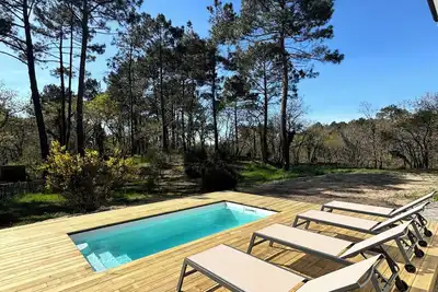 Image de L’Avant-Garde du Cap Ferret villa haut de gamme avec piscine chauffée