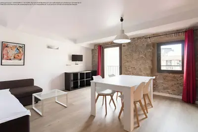 Image de Ciutat Vella 1 hab Barcelona terraza comunitaria
