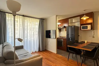 Image de Spacious apt. 2 bedr. Fully equipped downtown Stgo.