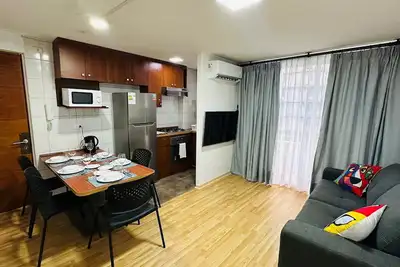 Image de Spacious apt. 2 bedr. Fully equipped downtown Stgo.