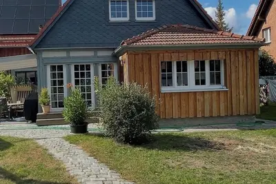 Image de Family vacation in the old forester's lodge Uckermark, fireplace and garden