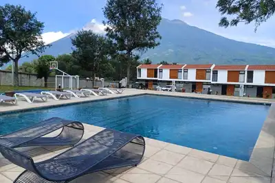 Image de 3-bedroom house in perfect Alotenango with fitness room access