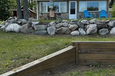 Image de Charming Lakefront log cabin 2bd-1 bath on Bluegill Lake in Harrison, Mi