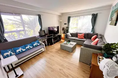 3 minutes walk, stunning beach!