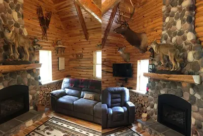 Image de Rustic Log Cabin on the Upper Peninsula in Blaney Park, Michigan