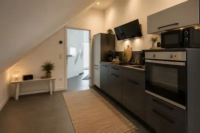 Image de Appartement « Waldquartier Huxel » avec terrasse commune, Wi-Fi et climatisation